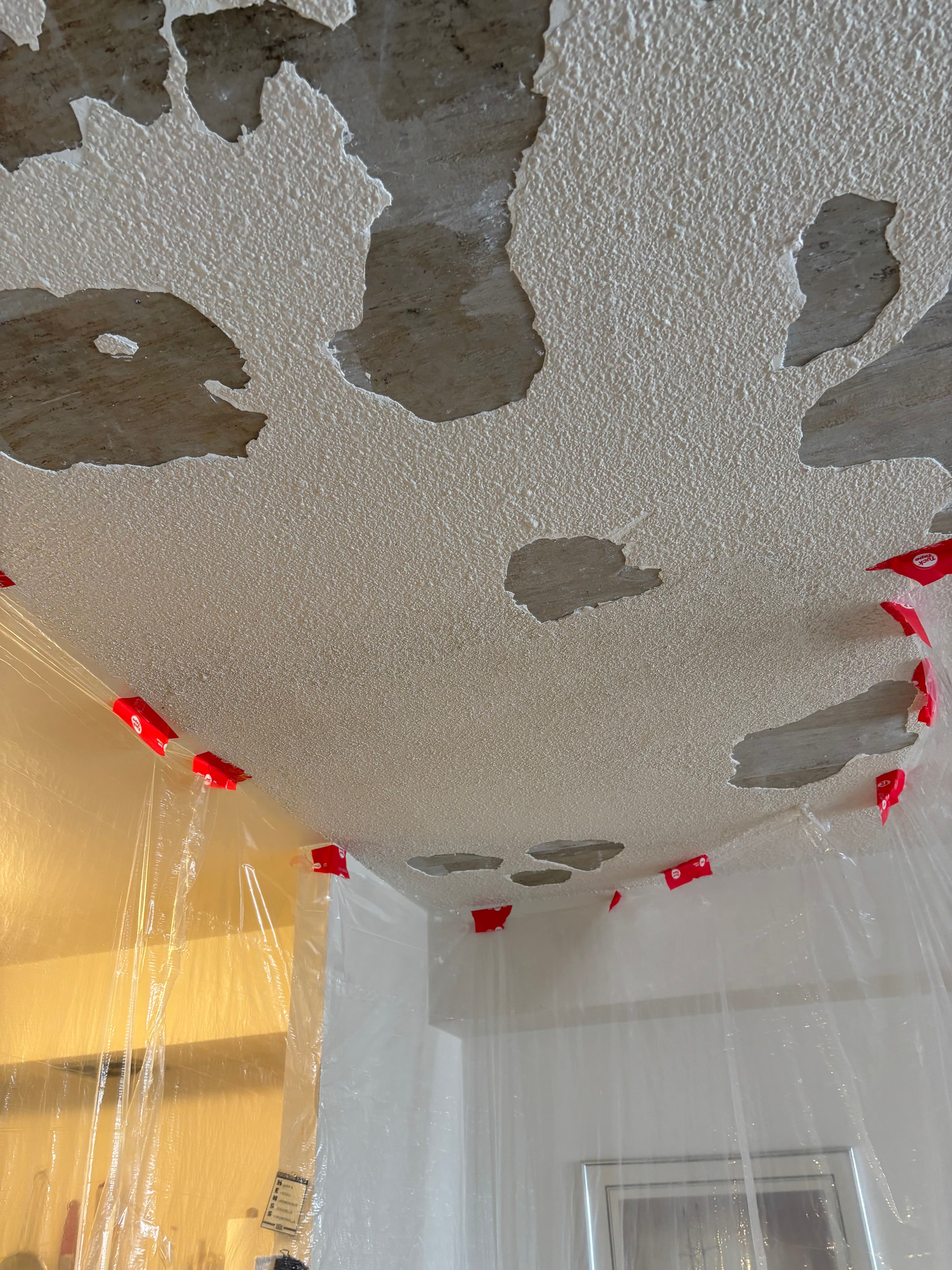 Ceilings project in Ottawa by Fidan Construction - before