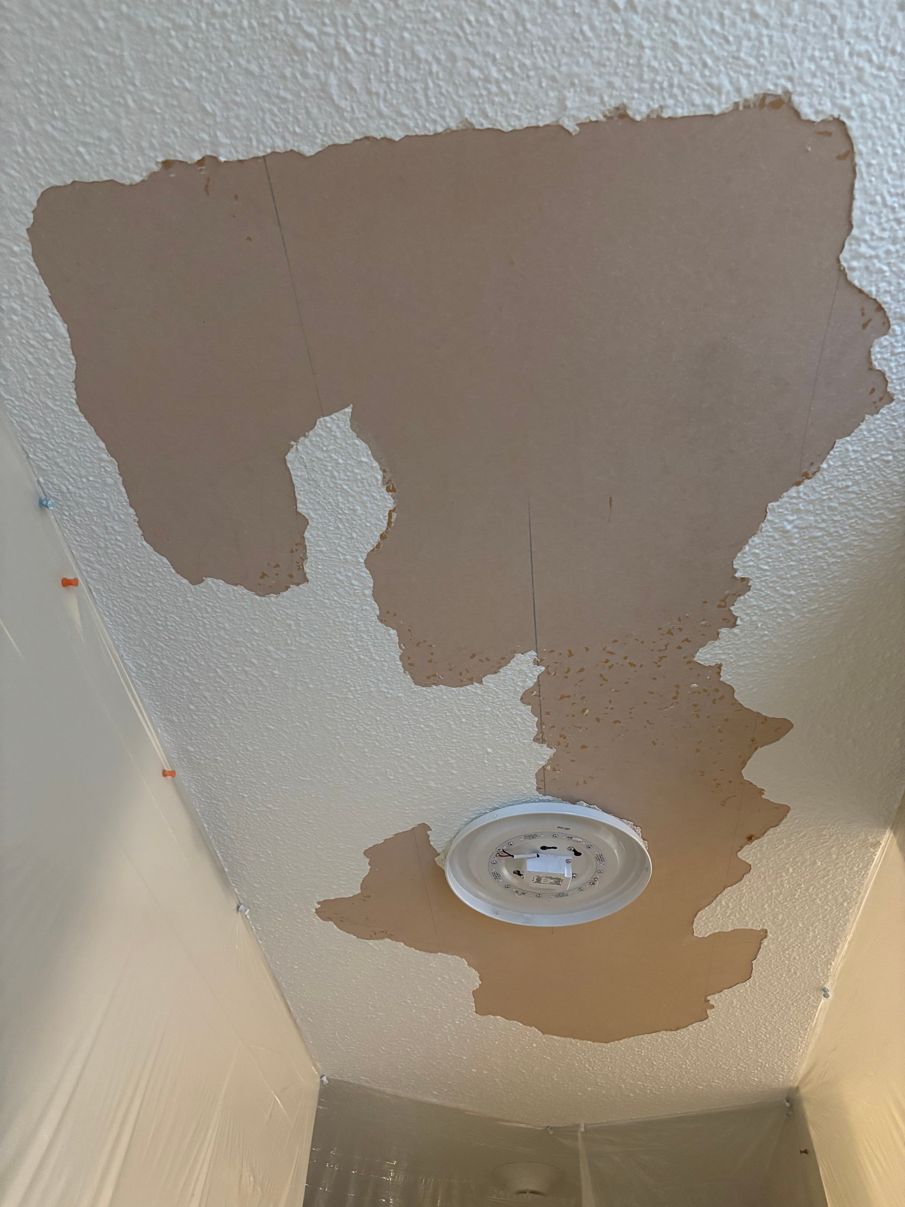 Ceilings project in Ottawa by Fidan Construction - before