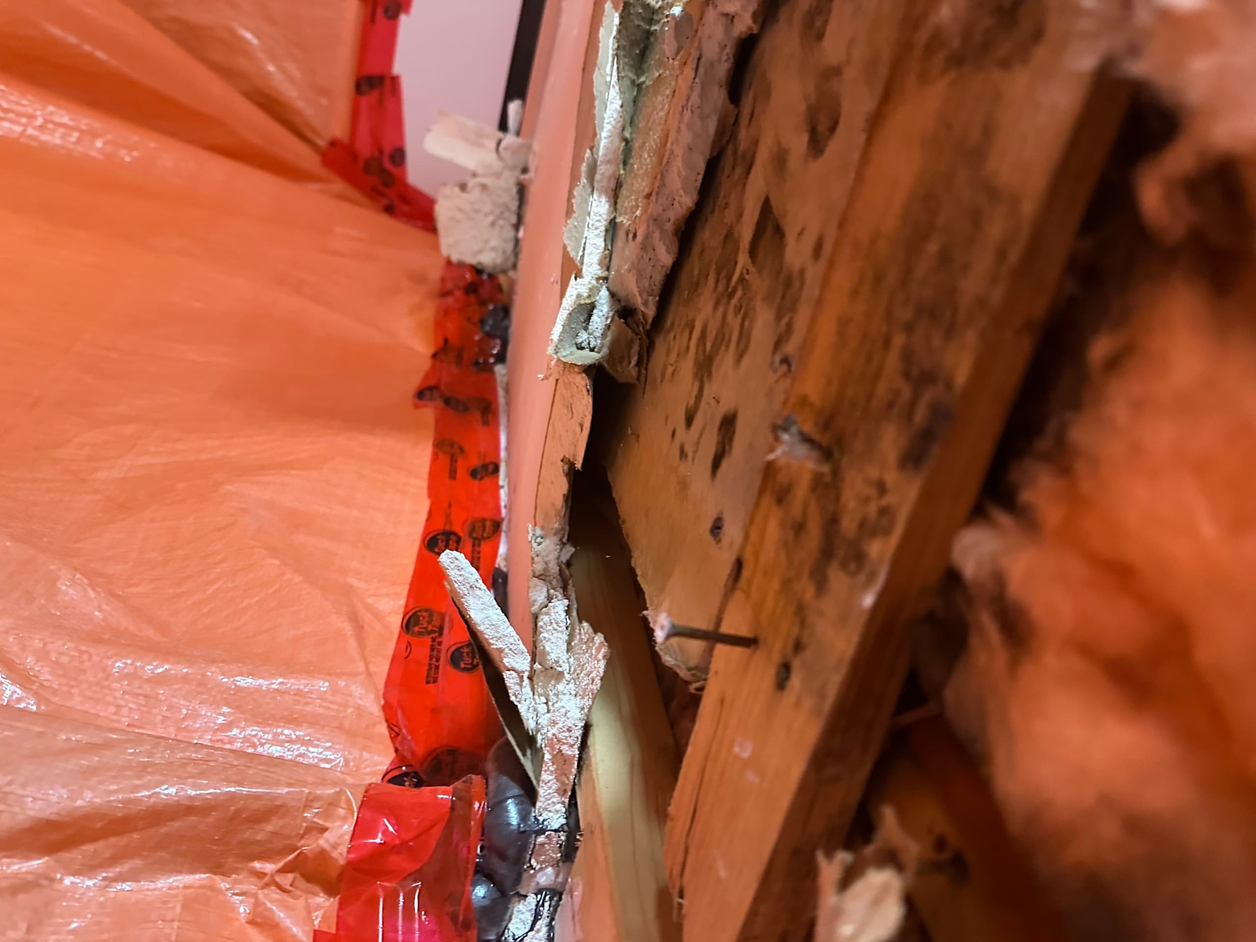 Asbestos Removal project in Ottawa by Fidan Construction - before